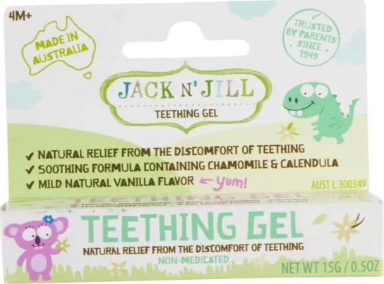 Jack NJill Zel naturlig lindrende ved tannfrembrudd 15 g