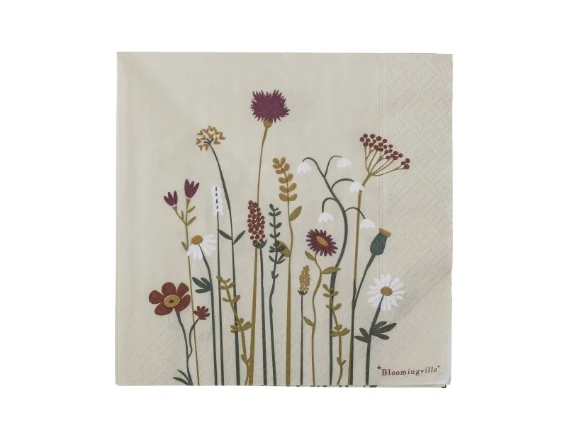 Bloomingville Paige serviett, flerfarget, FSC®Mix, papir