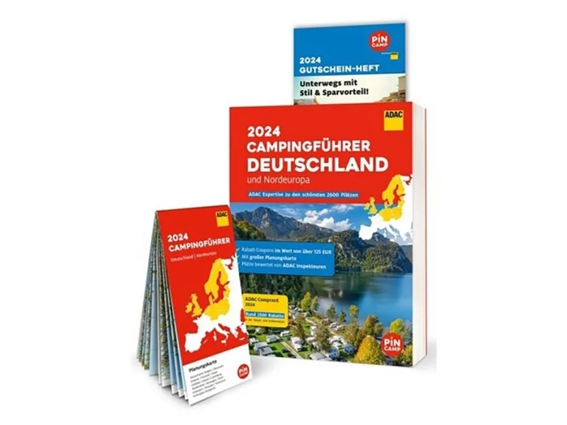 ADAC Campingguide 2024 Tyskland/Nord-Europa