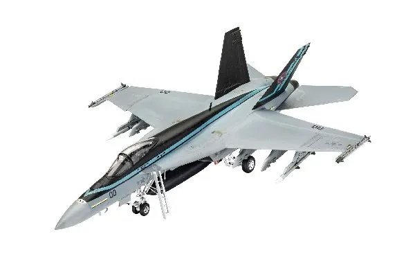 F/A-18E Super Hornet Top Gun modell i kryssfiner