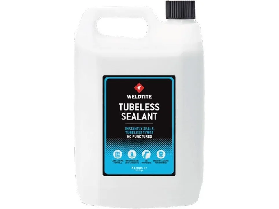 Weldtite tubeless-masse TUBELESS TYRE SEALANT 5 liter