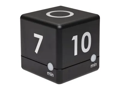 TFA Cube Timer - Kjøkkentidtaker trådløs - svart