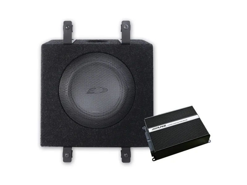 Alpine DSP & Subwoofer for MB Sprinter W907/W910