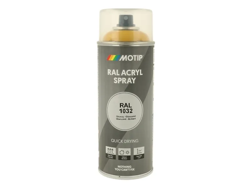 Motip Ral 1032 high gloss broom yellow