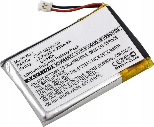 Cameron Sino batteri Type 361-00097-00 til Garmin smartklokke til Fenix 5/6x Pro Solar, Approach S60, Forerunner 935 / Cs-gmf500sh
