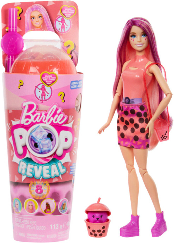 Barbie Pop Reveal Doll, Motedukke, Jente, 3 år, Jente, 267 mm, Flerfarget