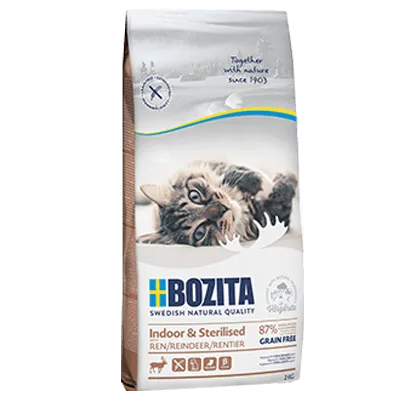 Bozita 31221, Voksen, Alle hunderaser, Hjort, 2 kg, Kornfritt