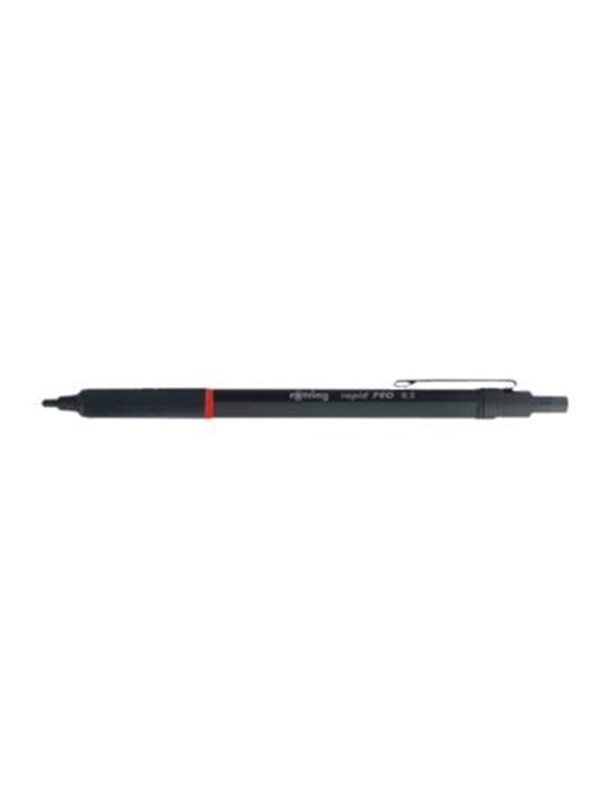 Rotring Rapid Pro Mechanical Pencil | HB 0.5 mm Lead Propelling Pencil | Reduced Lead Breakage | Matte Black Full-Metal Barrel
