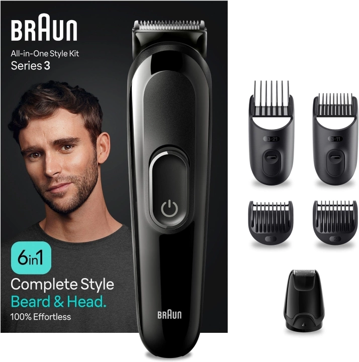 Braun Trimmer Braun MGK3410 6in1 sort