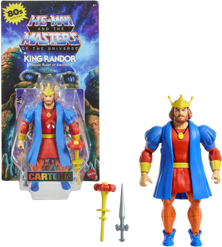 MOTU ORIGINS 200X figur KROL RANDOR 14 cm JKC44