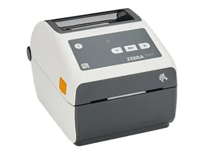Zebra ZD421d-HC - Etikettskriver - direktetermisk - Rull (10,8 cm) - 203 dpi - inntil 152 mm/sek - USB 2.0, USB-vert, LAN - hvit