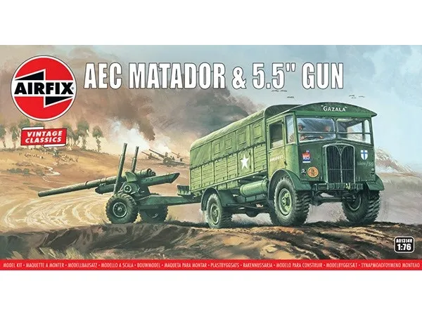 AEC Matador & 5,5 tommers pistol