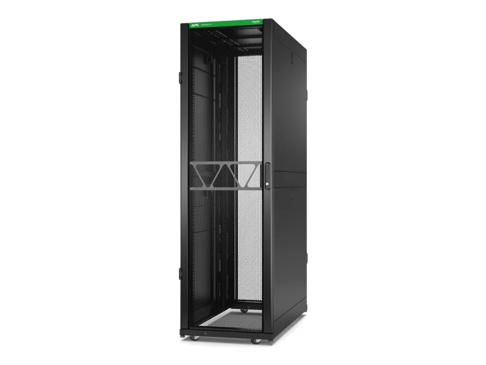 APC NetShelter SX Gen 2 - Rack skap - 1991 H x 600W x 1200D mm, med sider - står på gulv - svart - 42U - 19 - TAA-samsvar - for P/N: SMT1000RM1U, SMT750RM1U, SRTL10KRM4UT, SRTL5KRM2UI-HW, SRTL5KRM2UT-HW, SRTL8KRM4UT