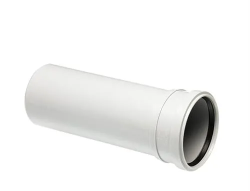 Uponor Decibel afløbsrør med muffe 75mm 2m