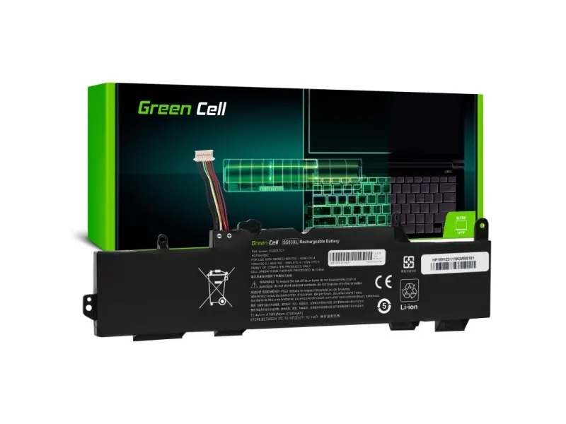 Green Cell HP189, Batteri, HP, EliteBook 735 G5 G6 745 G5 G6 830 G5 G6 836 G5 840 G5 G6 846 G5 G6