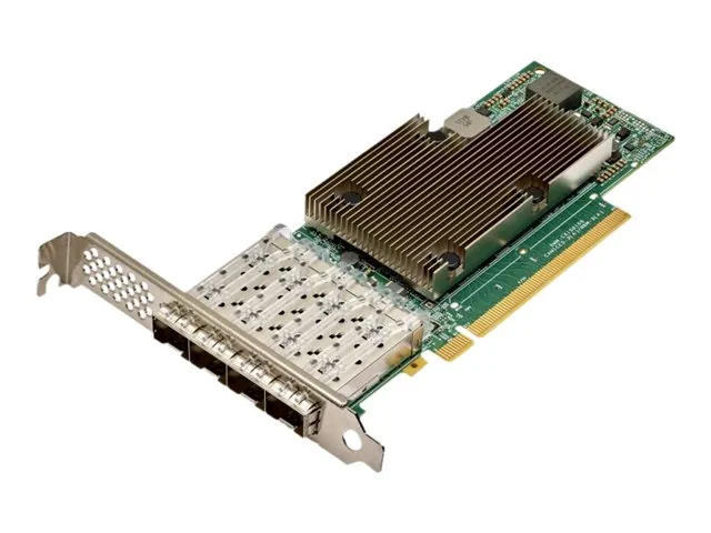 Broadcom NetXtreme E-Series P425G - Nettverksadapter - PCIe 4.0 x16 lav profil - 10/25 Gigabit SFP28 x 4