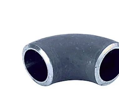 Sv.Bøjn. 114,3-6,3 mm 90 gr - Søml. Kval. P235GH, EN 10253-2 type A, 3D Slyngrenset