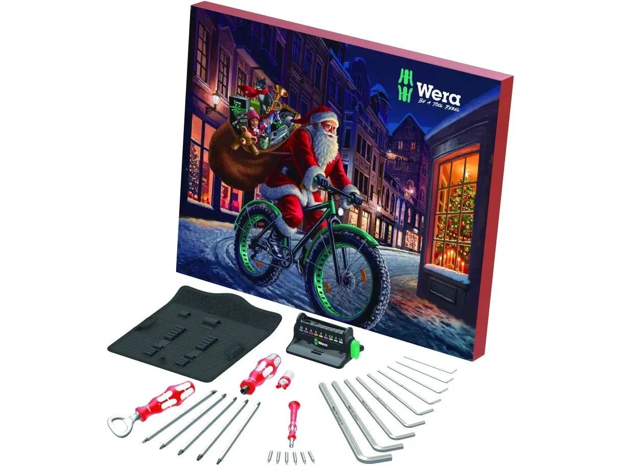 Wera Adventskalender - 24 dører