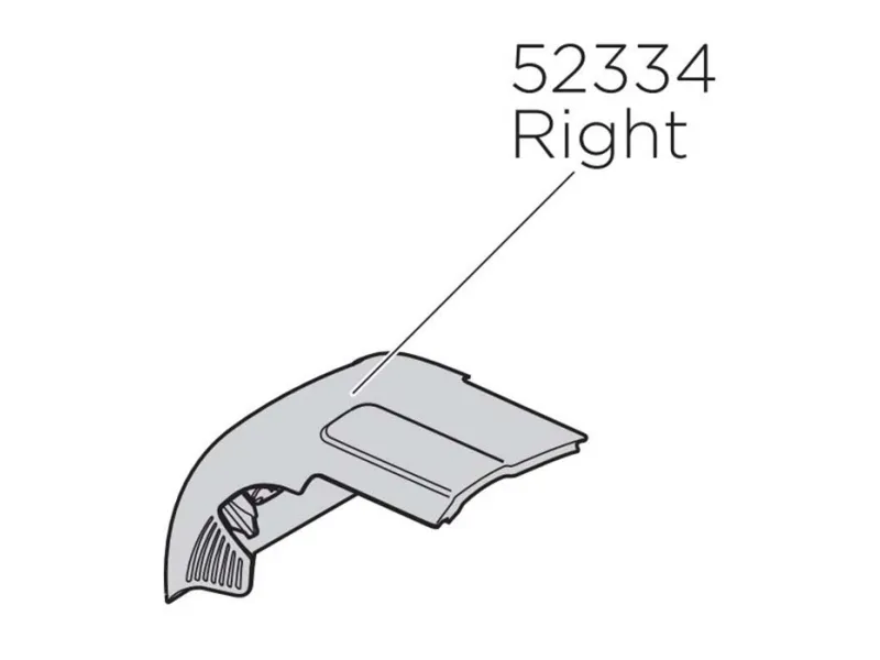 Thule endestykke højre 959 WingBar edge