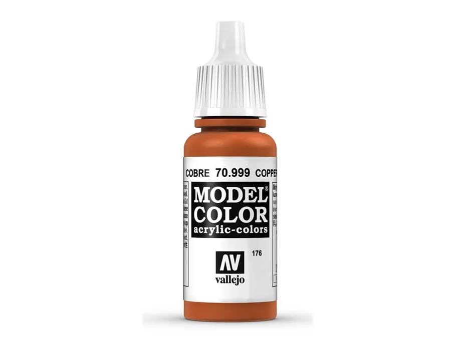 Vallejo 70.999, 17 ml, Kopper, Matte, Flaske