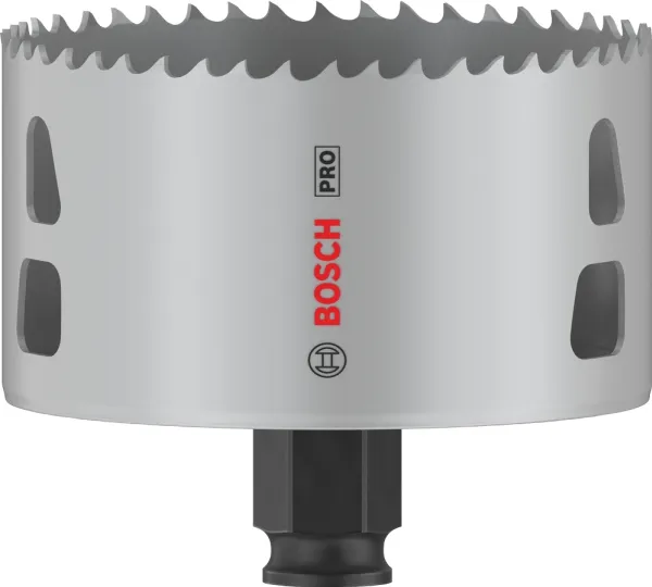 Bosch PRO Multi Material PC Plus, enkelt, bor, gips, metall, ikke-jernholdig metall, plast, mykt treverk, svart, grå, koboltlegert høyhastighetsstål (HSS-Co)