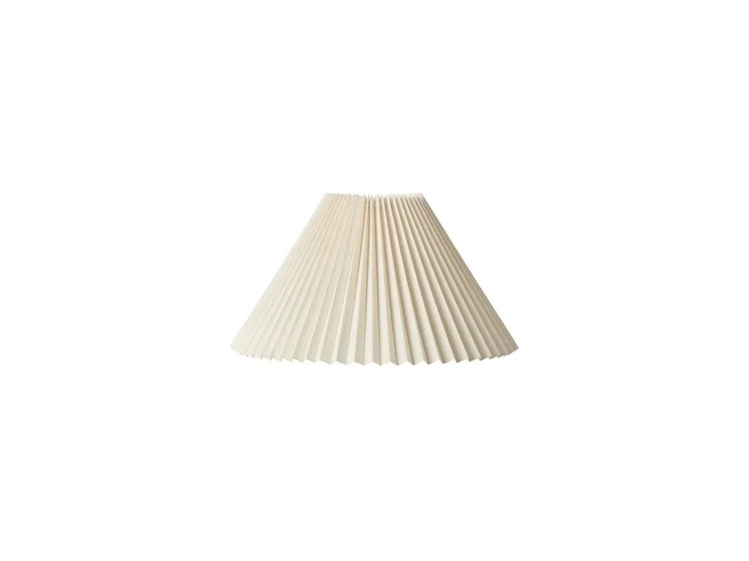 PLISSESKÆRM EMMA HACIENDA SIDE 25 CM CREME