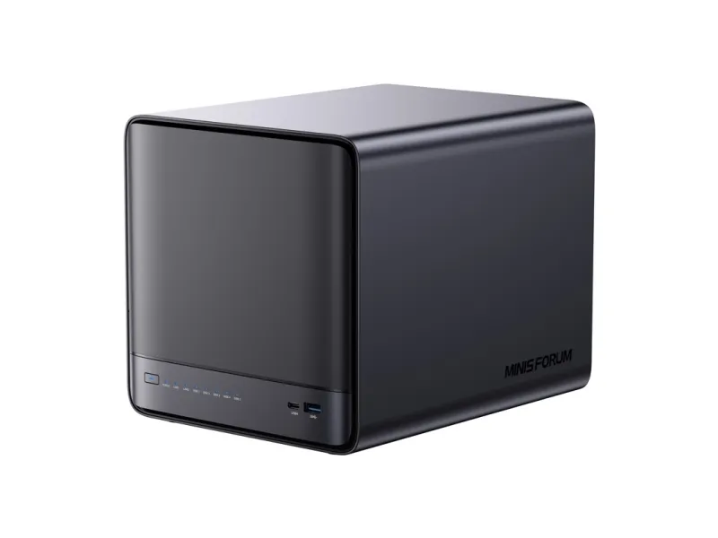 MINI-PC Minis Forum NAS N5 Pro AMD Ryzen AI 9 HX Pro 370, 32GB+128GB O