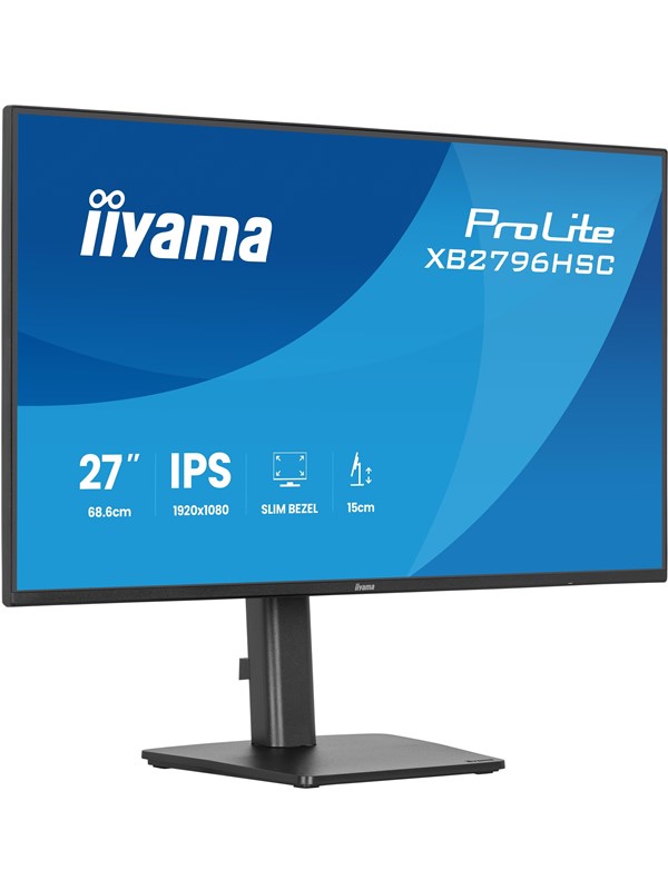 27" iiyama ProLite XB2796HSC - 1920x1080 (FHD) - 144Hz - IPS - 65W USB-C