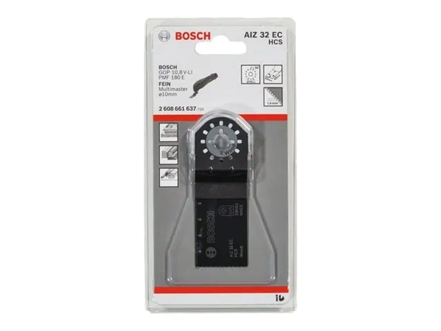 Bosch AIZ 32 EC - Sagblad - for tre, bløtt tre - lengde: 40 mm - bredde: 32 mm