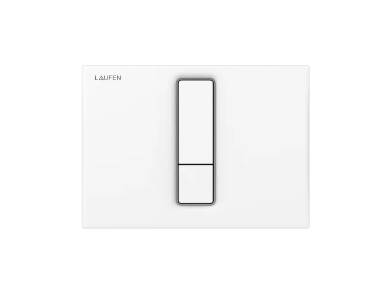 Laufen Lis tryk aw101 hvid - betjeningsplade aw101 duoskyl