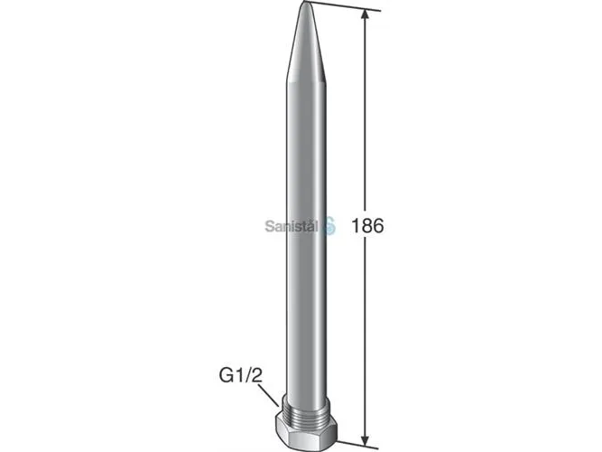 TA 1/2 dykrør t/termostat