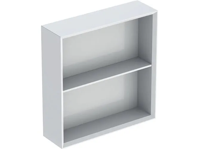 Reol iCon kvardratisk hvid blank