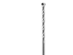 Bosch Accessories 2609255434 hardmetall stein-spiralbor 8 mm, samlet lengde 120 mm, sylinderskaft, 1 stk