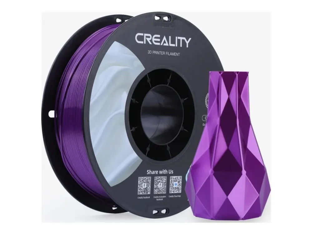Creality3D - Purpur - 1 kg - boks - CR-Silk PLA filament (3D)