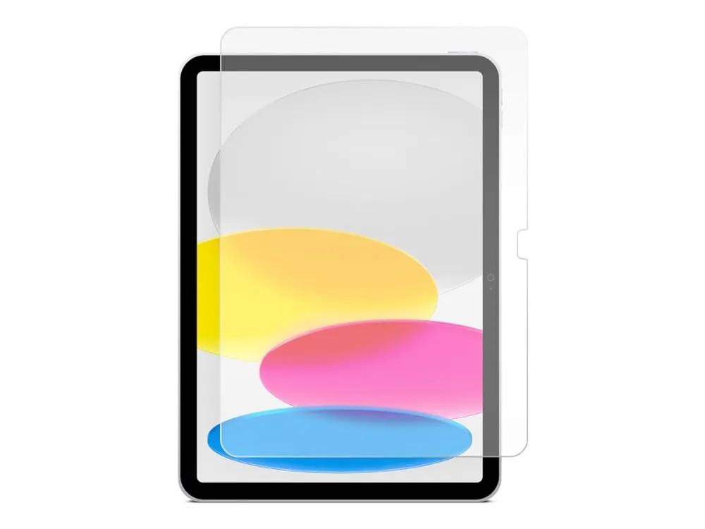 Compulocks Tempered Glass Screen Protector for iPad 10th-11th (A16) Gen - Skjermbeskyttelse for nettbrett - glass - 10.9 - for Apple 10.9-inch iPad  Compulocks iPad 10.9 10th Gen Space Enclosure Portable Floor Stand