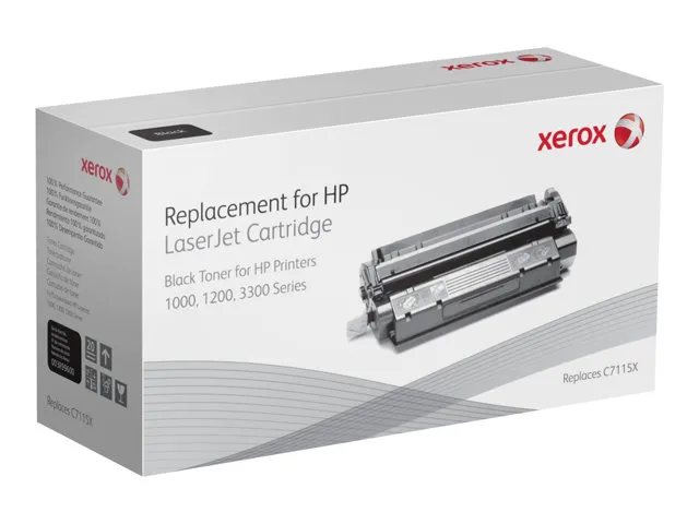 Xerox - Svart - kompatibel - tonerpatron (alternativ for: HP C7115X) - for HP LaserJet 1000, 1005, 1005w, 1200, 1200n, 1200se, 1220se, 3300se mfp