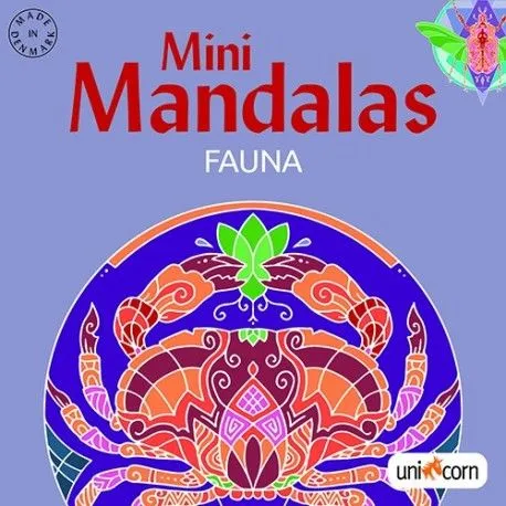 Mini Mandalas - Fauna | Språk: Dansk