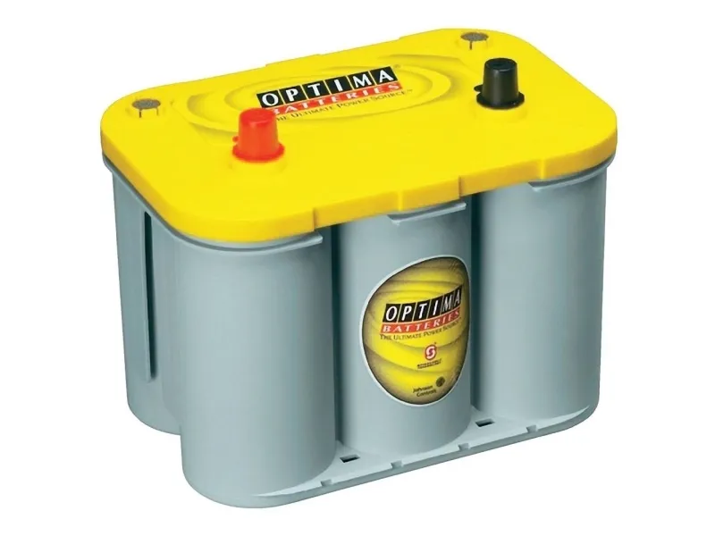 Optima Batteries YTS4.2 blybatteri 12 V 55 Ah Blyfleece (B x H x T) 254 x 200 x 175 mm konuspol vedlikeholdsfritt