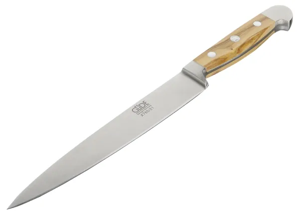 Güde knivskaft til skinke Güde Alpha 21 cm i oliventre