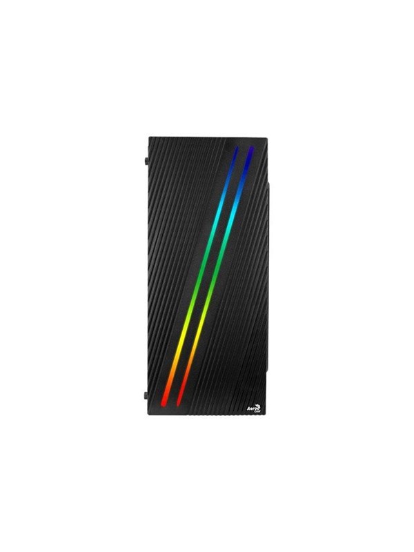 AeroCool Streak - mid tower - ATX - Kabinett - Tower - Svart
