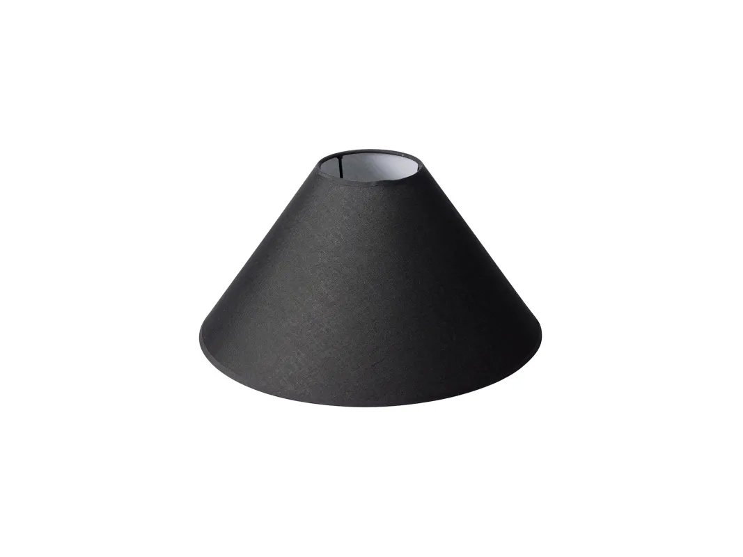 Lampeskjerm Emma Palacio H 20,5 cm svart