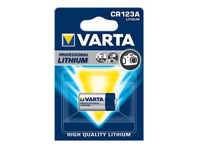 Varta Photo Lithium - Batteri CR123A - Li - 1430 mAh