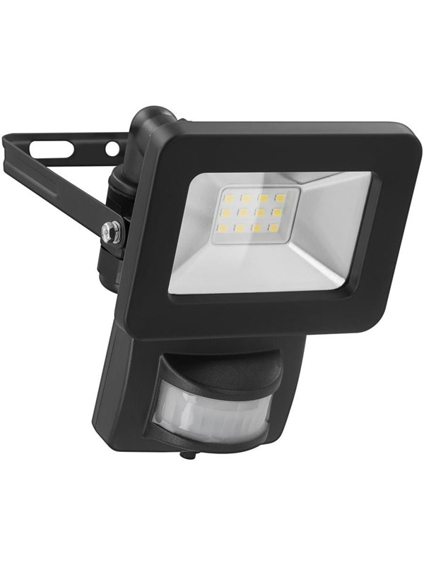 Goobay LED outdoor floodlight 10 W with motion sensor