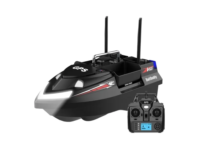 Flytec V802 Pro 12000mAh Bait Boat - Black