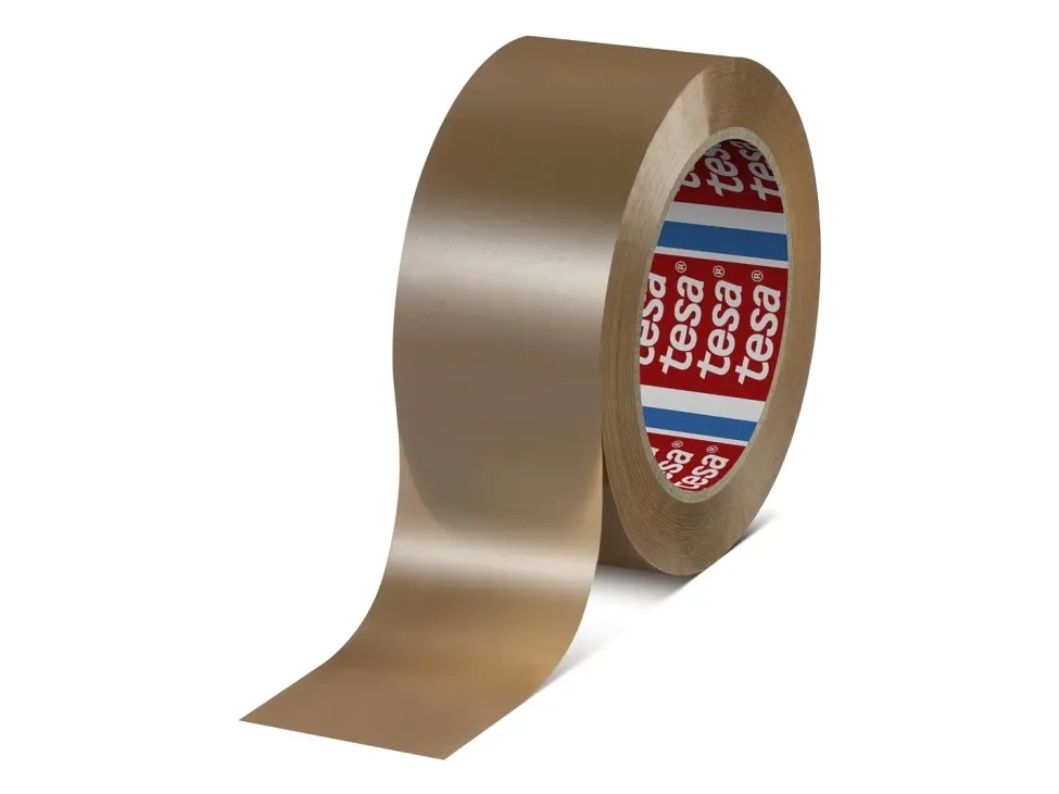 Tesa PET-pakketape Kautschukklebemasse 132 m 50 mm 6 stk. brun (60418-00000-00)