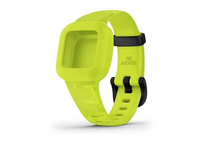 Garmin vivofit jr 3, bånd, aktivitetsmåler, Lime, Garmin, silikon, 1 stk