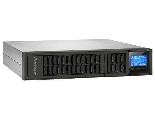 PowerWalker VFI 2000 CRS - UPS (rackmonterbar/ekstern) - 1600 watt - 2000 VA - uten batteri - RS-232, USB - utgangskontakter: 4 - 2U - 19