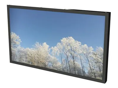 HI-ND EASY - Monteringssett (hylster) - for digitalsignerings-LCD-panel - landskap - svart - skjermstørrelse: 32 - veggmonterbar