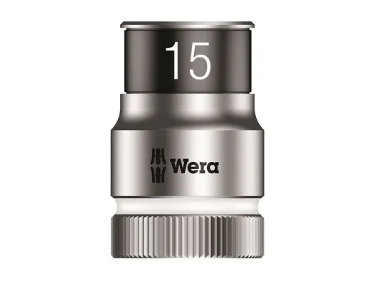 Wera 8790 HMC HF Zyklop, 1 stykker, Sekskantet, 25,4 / 2 mm (1 / 2), 37 mm