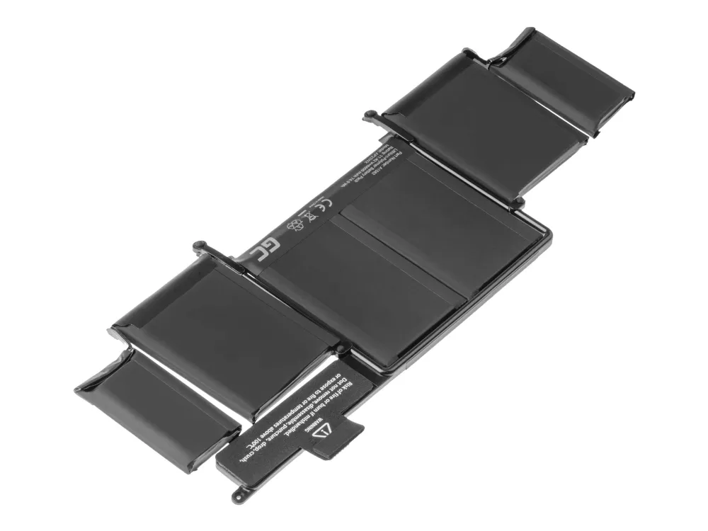 Green Cell - Batteri til bærbar PC (tilsvarer: Apple A1582) - litiumpolymer - 74.9 Wh - svart - for Apple MacBook Pro with Retina display 13.3 (Late 2013, Mid 2014, Early 2015)